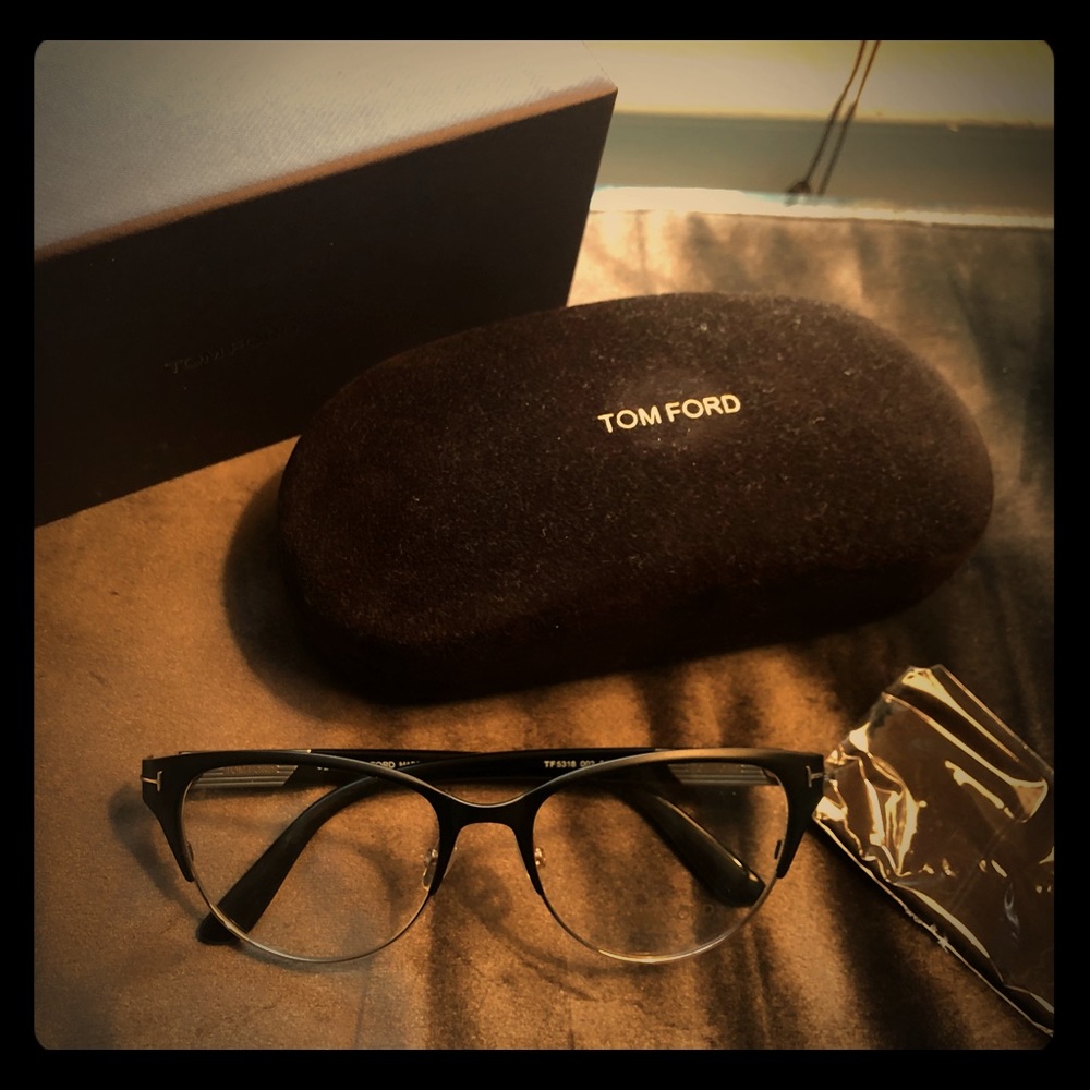 Tom Ford cat eye optical glasses